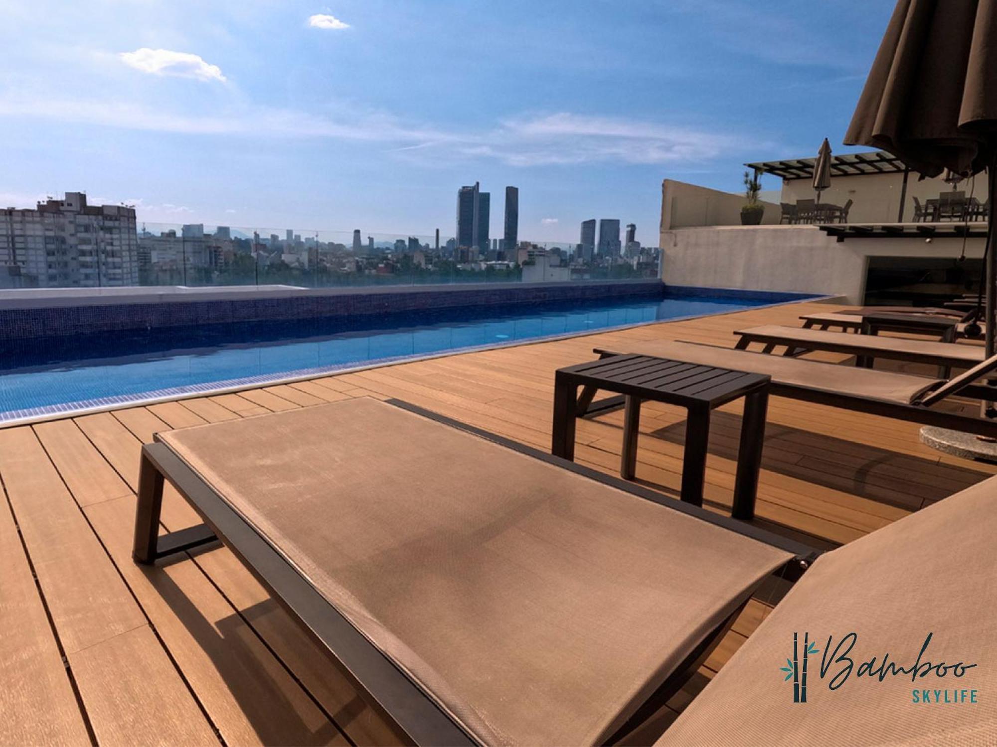 Amazing City Views Condesa Roma By Bamboo Skylife Mexikóváros Kültér fotó